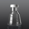 2mL Erlenmeyer Flask, PC, bottom, vent cap, sterile, 20/case