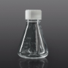 250ml Erlenmeyer Flask, PC, bottom, vent cap, sterile, 12/case