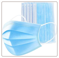 Disposable filter 3-ply face mask (50 pcs)