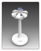 Carousel pipettor stand for 6 pipettors