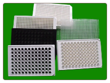 Black clear 96 well TC-treated microplate, 100/case